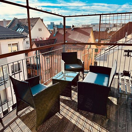 Zentrale Wohnung Mit Dachterasse 布雷根茨 外观 照片